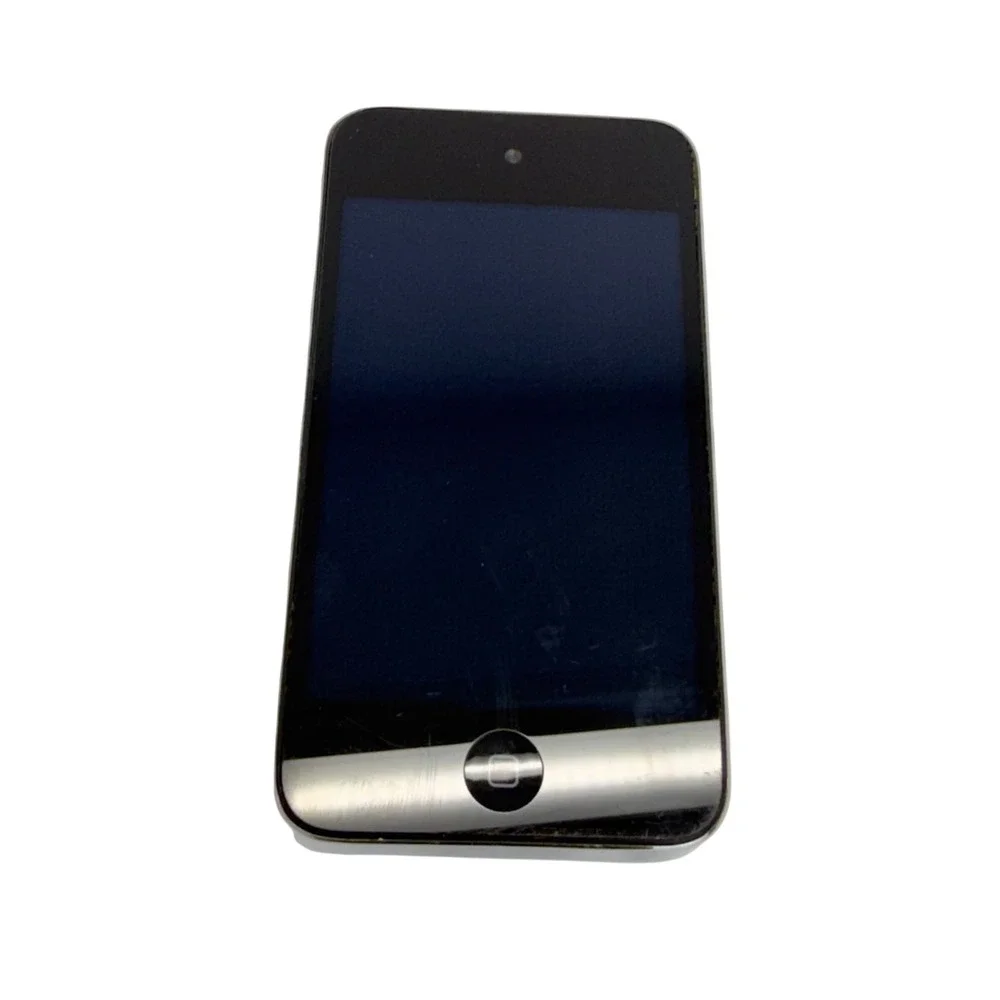 Apple Black MP3 Player with White Charging Cable